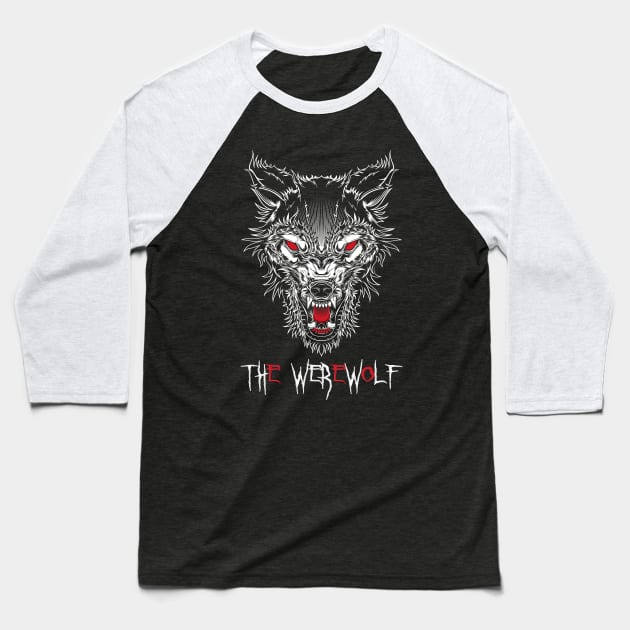 The Werewolf Baseball T-Shirt by black8elise